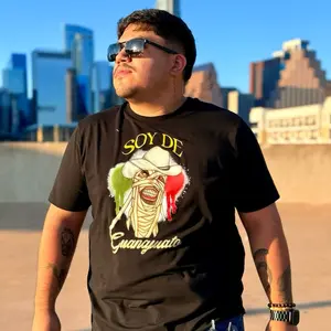 Soy De Guanajuato Unisex Tee - Black T-Shirt with Unique Graphic Design for Men and Women Tshirt