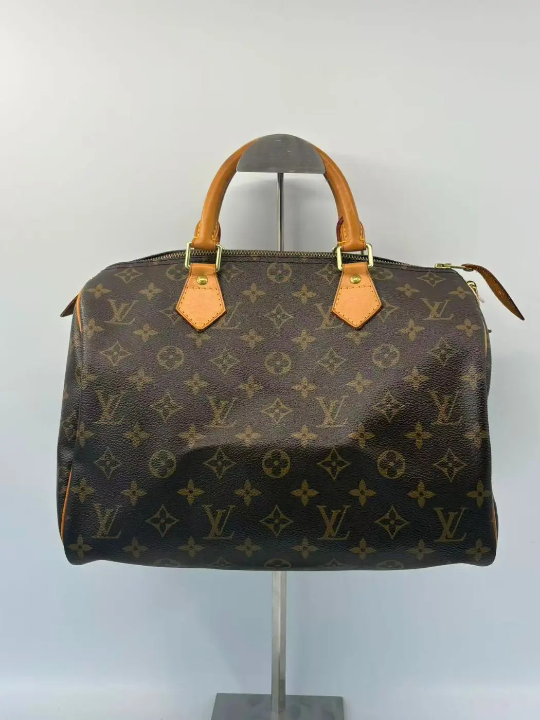 Pre-owned Canvas Clutches and wristlets LOUIS VUITTON LV Speedy 30 Monogram