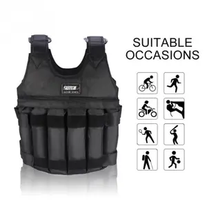 IronFlex Adjustable Weighted Vest (Vest Only) – 20–110 lb Compatible