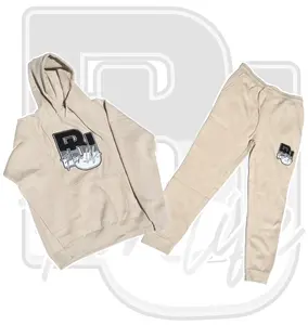 BU Cream Heavy Blend Unisex Fleece Sweatsuit