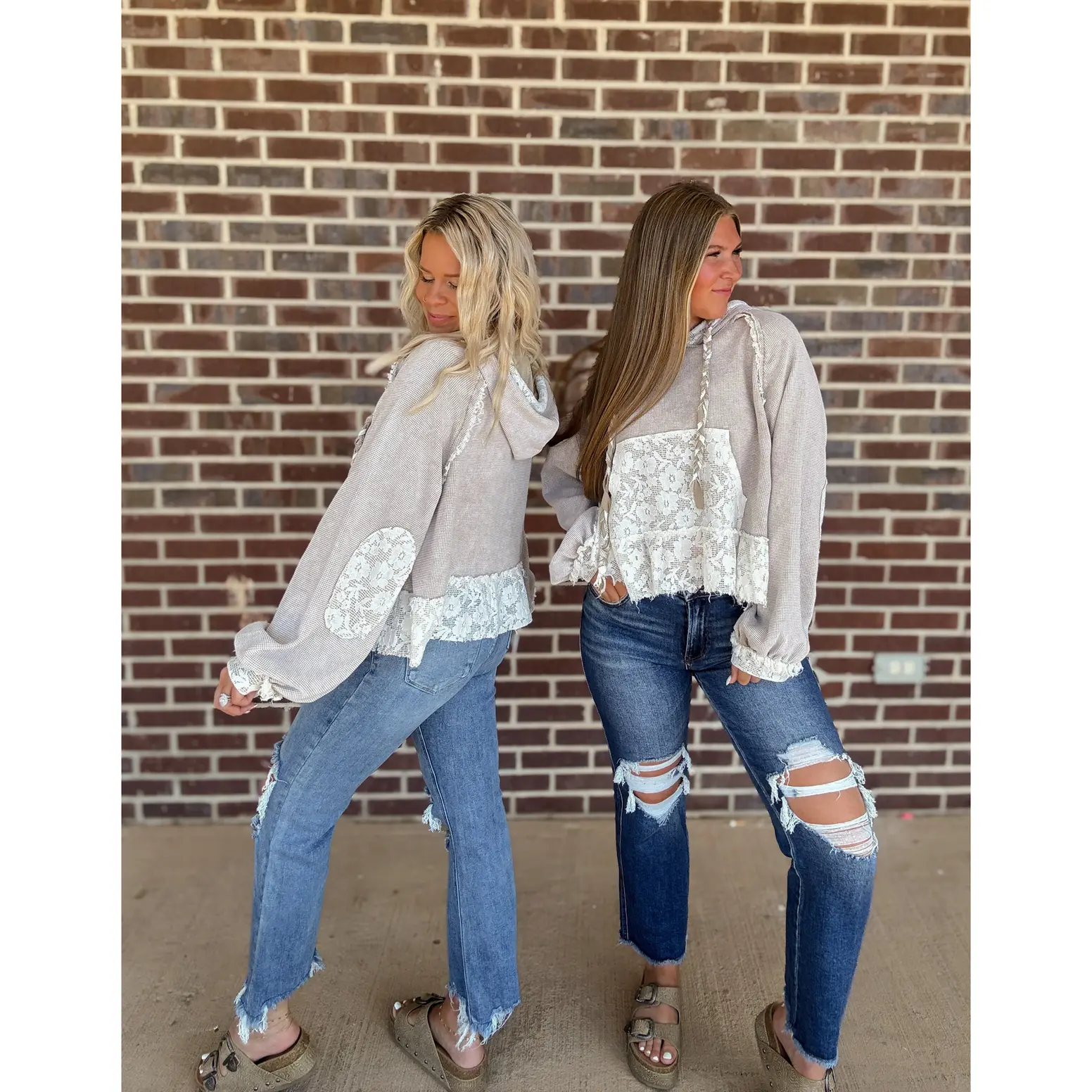 The Sunnie Lace Hoodie