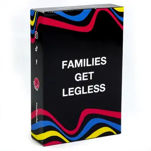 Families Get Legless Drinking Game for Adults Hilarious Dare and Challenge Party Card Game Fun Group Activity for Game Night Birthday Parties College Events and Social Gatherings Great Ice Breaker Gift Family Board Game Drinking Board Games