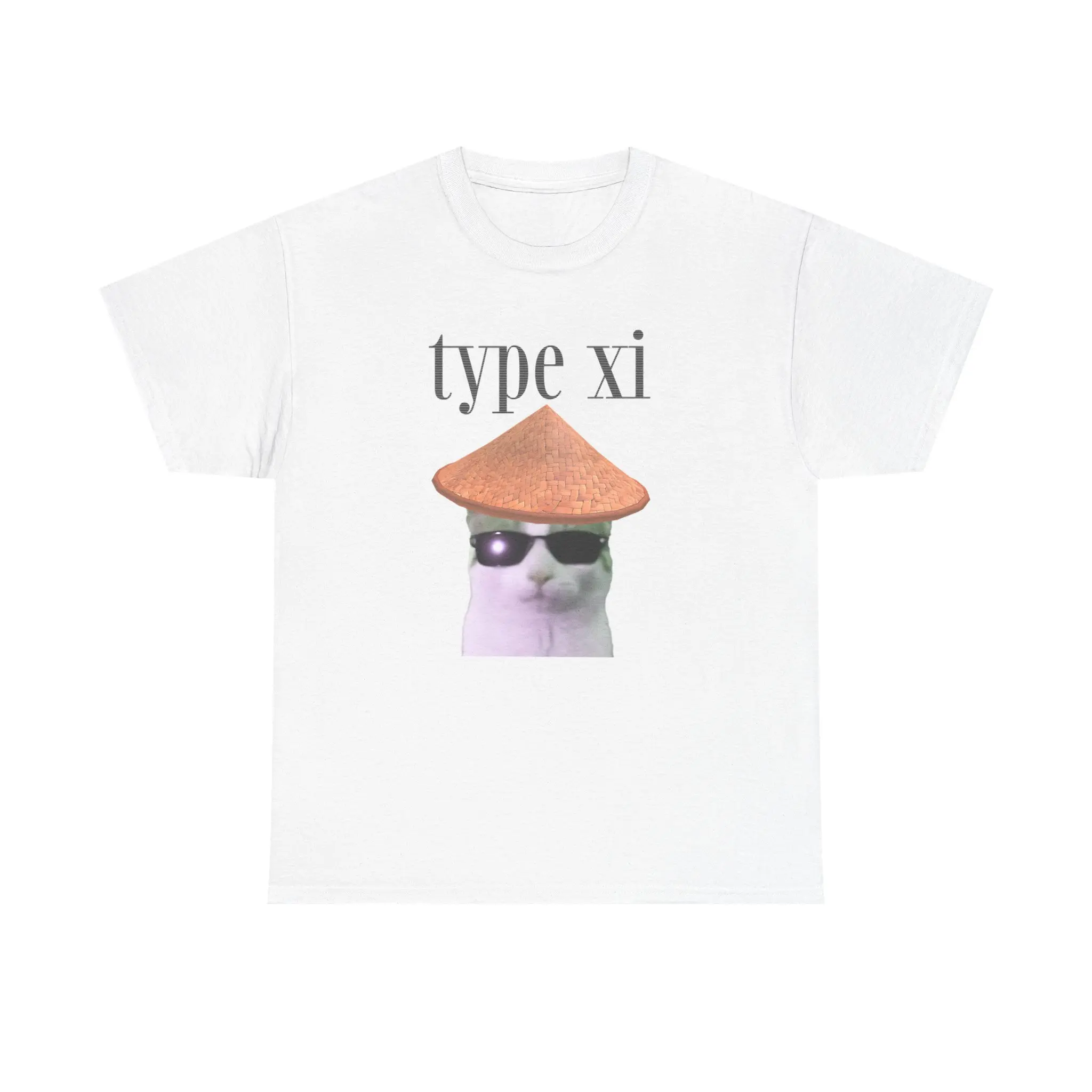 type xi tshirt, type shi chill person tee, funny cat tee crewneck