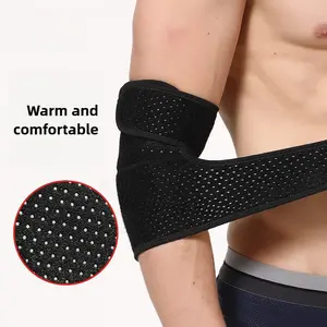 Sports Elbow Support Wrap: Adjustable Strap for Compression Protection, Breathable Fabric – Ideal for Gym/Training/Workouts, Supports Elbow Comfort #FitnessGear #ElbowSupport #WorkoutAccessories #SportsProtection