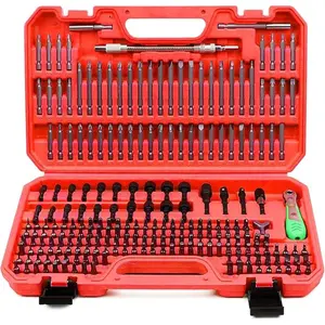 Ultimate Screwdriver Bit Set 232-Piece, Premium Chrome Vanadium Steel Security Driver Bit Set, Magnetic Bit Set, Nut Driver, Ratchet Wrench and Bit Holder