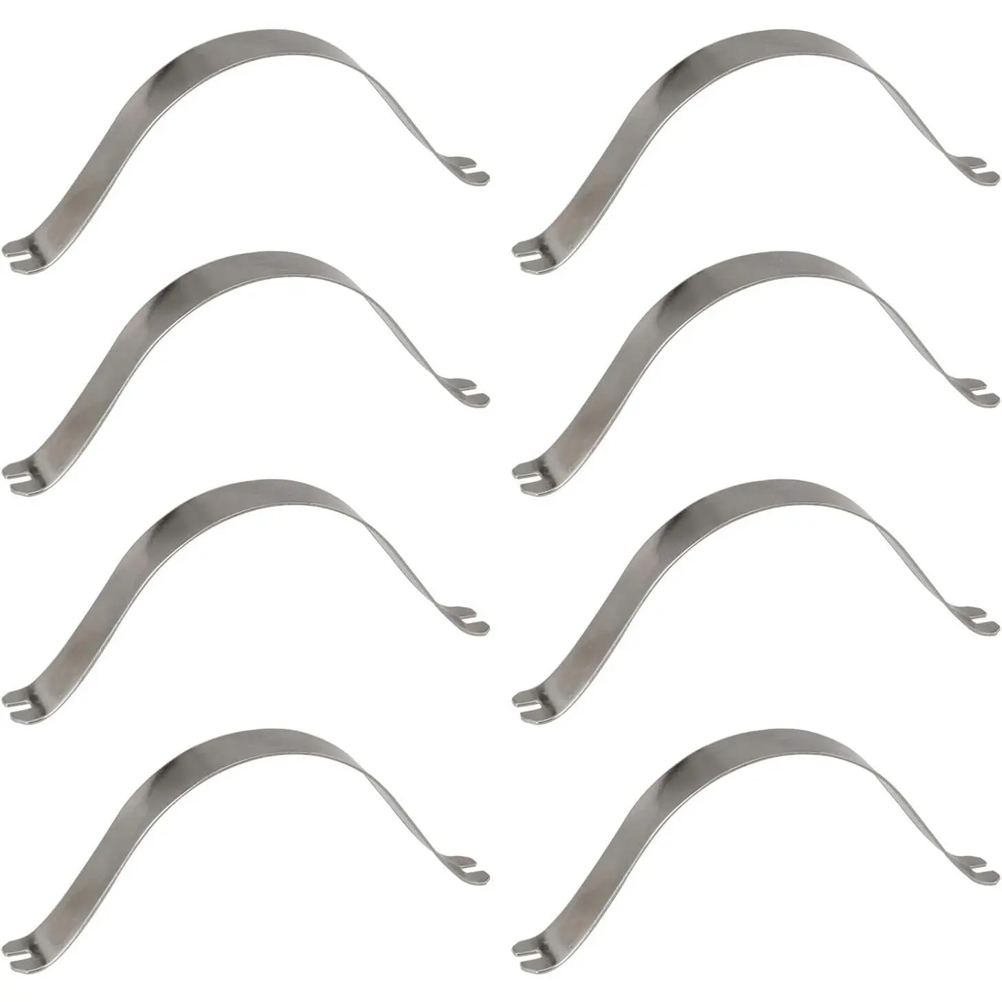 50 count Spring Clips Stainless Steel Picture Frame Hardware DIY Picture Framing Tools 85x9mm