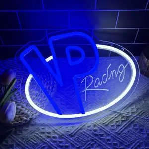 VP Racing Neon Signs for Wall Decor Neon Lights for Bedroom LED Signs Suitable for Man Cave、Birthday、Christmas Gifts for Boys