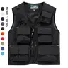Men's Freestone Fishing VestTactical Fishing Vest | Quick-Dry Mesh & Durable Pockets for All Your Outdoor Gear Menswear Tops Man Gilet Sleeveless Vest Sports Vest