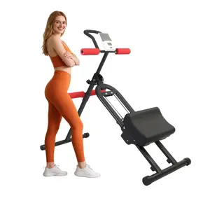 Foldable Stair Stepper for Home Core Abdominal Trainer with Adjustable Pedal Counter Ideal for Indoor Aerobic Workouts & Gym Use