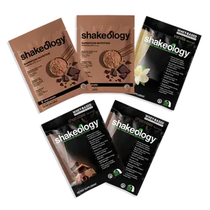 Bodi - Shakeology Sampler - Gluten Free Superfood Protein Shake with Supergreens, Probiotics for Gut Health, Adaptogens, Vitamins, 16g Protein per Serving
