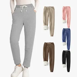 Sweatpants Women, Comfortable Womens Sweatpants, Fleece Womens Joggers (Available in Plus),Winter Warm pants Workout Clothes