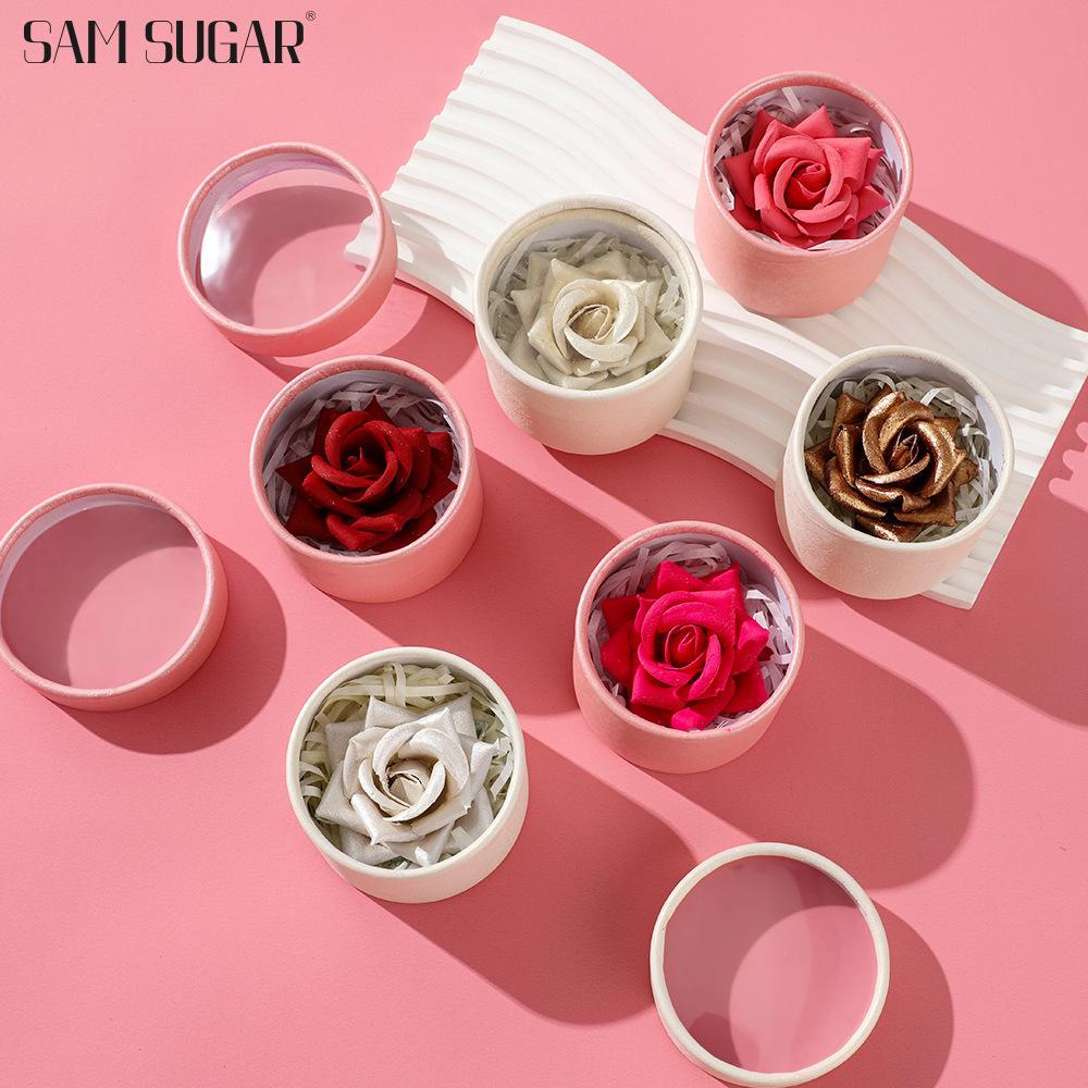 3D Rose Blush | Natural Glow, Soft Color, Easy Blend Cheek Makeup Lightweight Radiant Flower Cosmetic