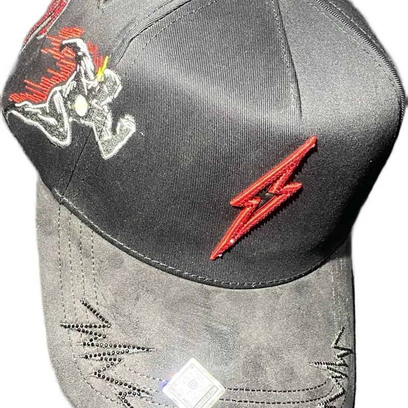 El Rayo Embroidered Baseball Cap with Embedded Stones - High Quality Accessory