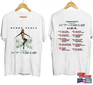 Danna Paola Xt4s1s Tour Usa Shirt Fan 2023 T-Shirt Sweatshirt