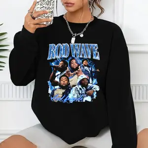 Rod Wave Graphic Tee Sweatshirt, Rod Wave Merch, REDEMPTION TOUR 2025 Shirt, Rod Wave Concert Outfit, Hip-hop Music