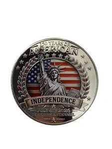 USA 250th Anniversary Independence Day Copper Nickel Gift Coin