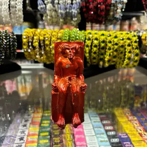 Small Red Devil Statue