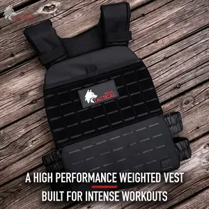 Adjustable Weighted Vest Plate Carrier<br>(FLASH SALE ENDING DUE TO TARIFFS)
