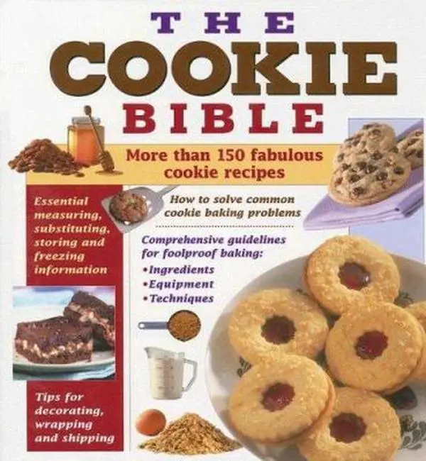 Used Hardcover Book - The Cookie Bible (English) by Publications International Ltd - Baking Guides for Home Bakers, Instructions
