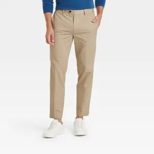 Men's Extended Tab Slim Fit Trousers - Goodfellow & Co