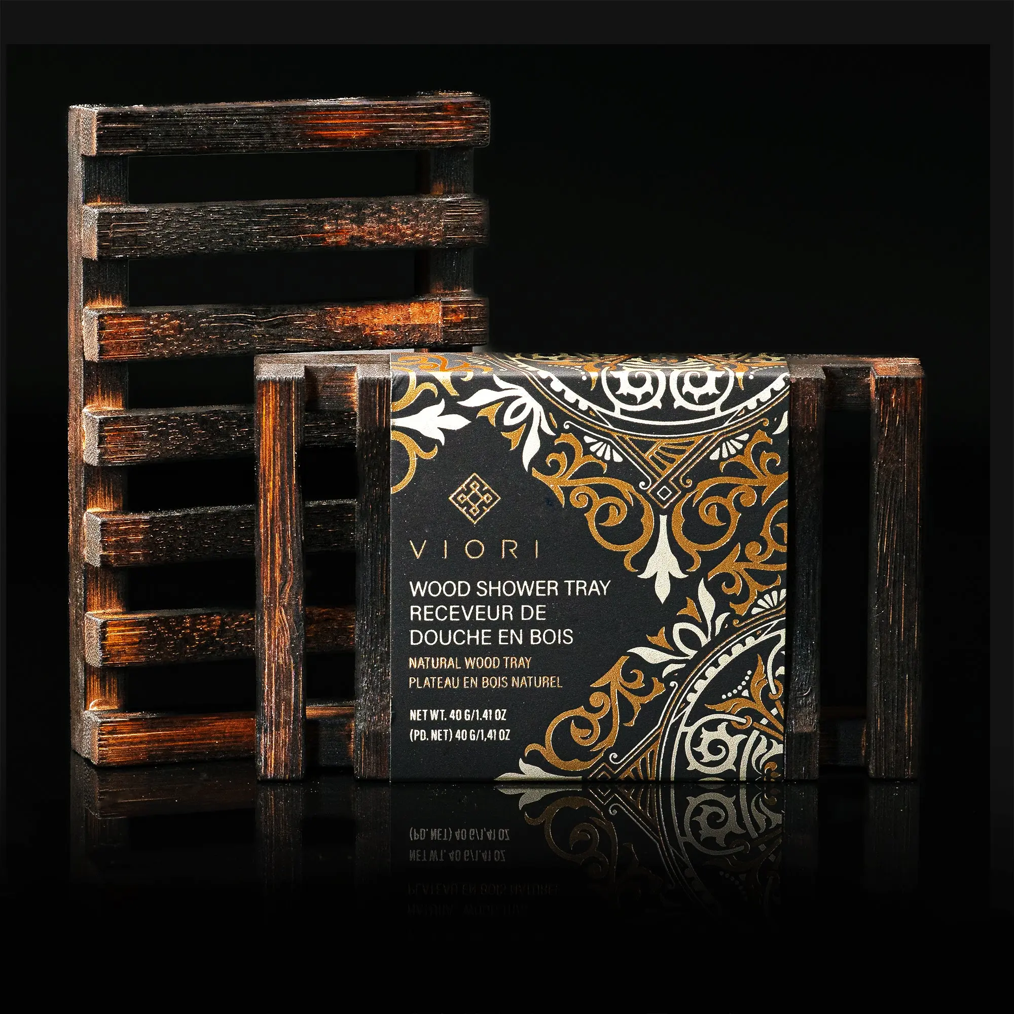 Wooden Shampoo Bar Holder – Handcrafted | VIORI