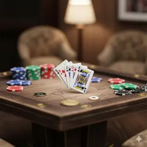 Mini Portable Poker Set | Blind Box Collectible Trading Cards Random Styles | Waterproof Playing Cards Deck Toy | Essential Dorm & Camping Tabletop Game | Party Social Icebreaker Card Game Kit