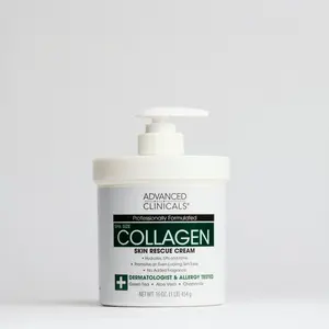 Advanced Clinicals Collagen Firming Body Cream – Tighten & Smooth Crepey Skin