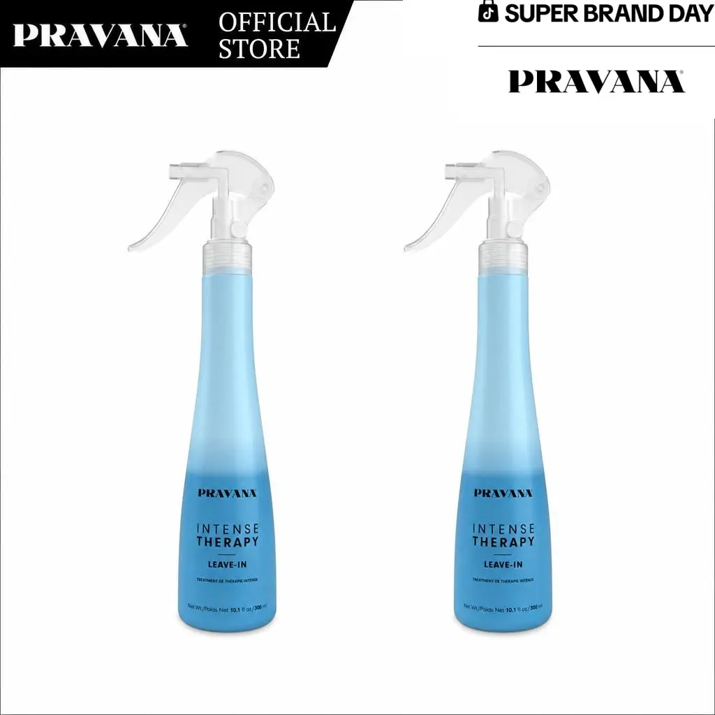 PRAVANA Intense Therapy Leave-In Hydrating Mist - 10oz (2-Pack Value Set)
