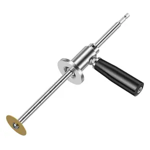 SnapFixMate PVC Pipe Inside Cutter with Diamond Grit Cutting Wheel and Handle, Fit for 1-1/2 Inch to 8 Inch,7 Inch Adjustable Cutting Depth,1/4in Hex Shank Fit for Impact Drivers and Drills,TikTokShopBlackFriday