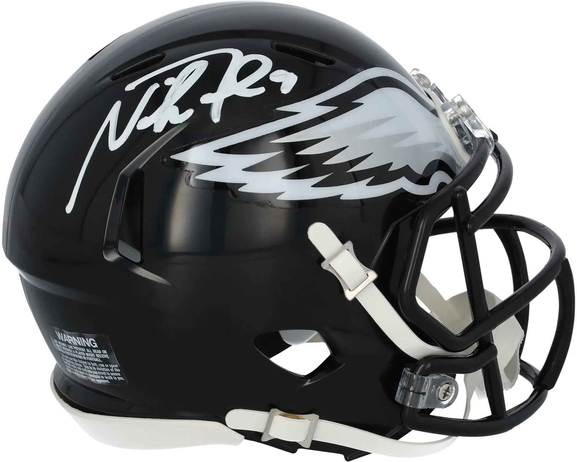 Nick Foles Philadelphia Eagles Autographed Riddell 2002 Alternate Speed Mini Helmet - Fanatics Authentic Certified