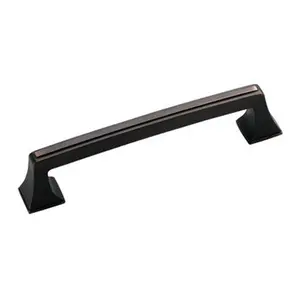 212 MAIN Amerock BP53529-ORB 128mm Door Pull - Oil Rubbed Bronze Finish, Feminine Curve Design