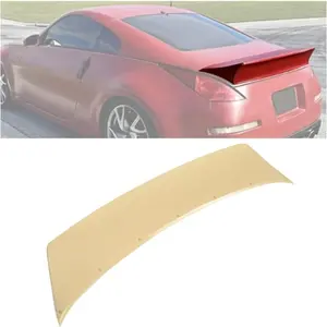 Trunk Spoiler Compatible with 2003-2008 Nissan 350Z Rear Deck Lip Wing Unpainted Car Accessories Automotive Parts