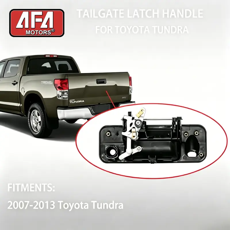 High Strength Tailgate Latch Handle for 07-13 Toyota Tundra, Precise Fit Exterior Upgrade Replacement #69090-0C051