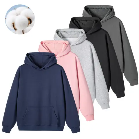 URMCZ Men's Oversized Boxy Everyday Fit Hoodie - Men's Clothing, Cotton Blend Drop Shoulder Pullover, Heavyweight Fleece Streetwear Sweatshirt Fabric Men's Hoodies