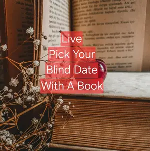 Live Blind date with a book BDWAB -  gift present