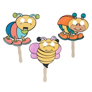 Color Your Own Bug Masks - 12 Pc.