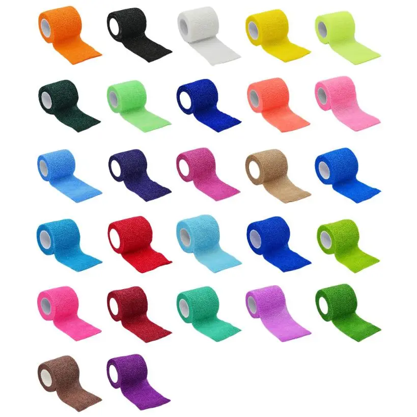 Solid color mixed color random hair