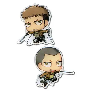 Attack on Titan - SD Jean Kirstein & Connie Springer Metal Pins
