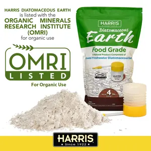 Diatomaceous Earth Food Grade, 4lb with Powder Duster Included in The Bag