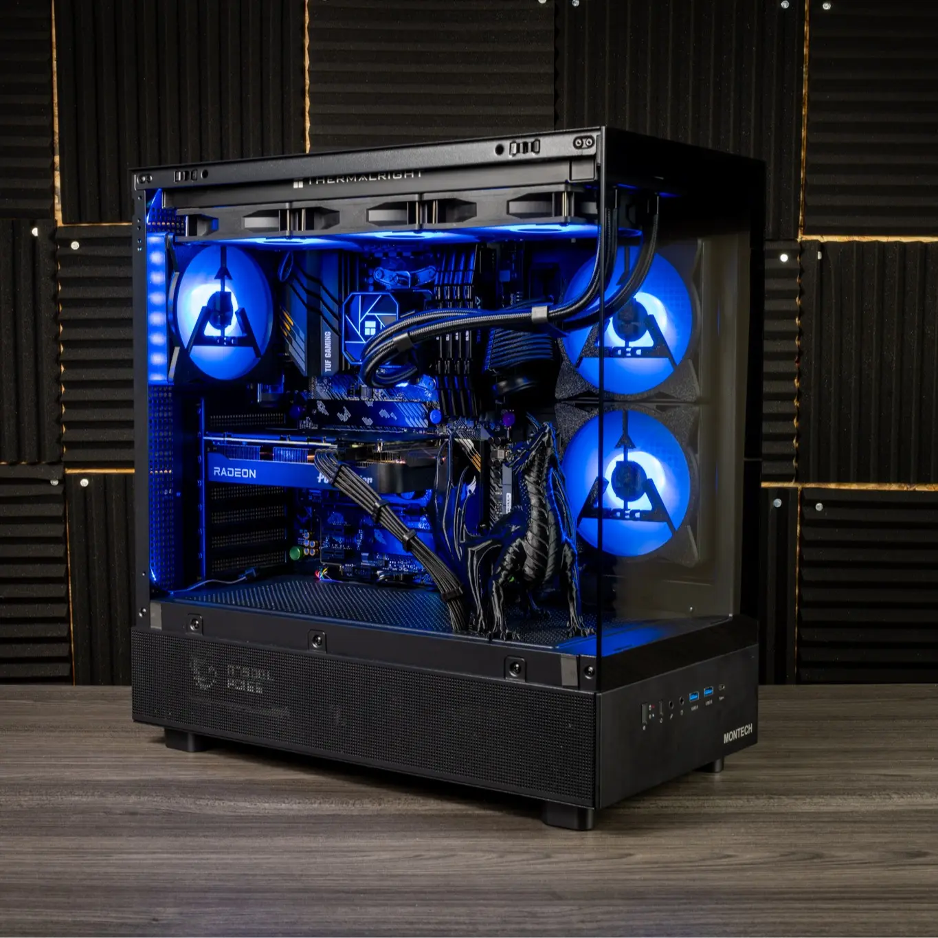 Corvette Class Gaming PC Tower Computer