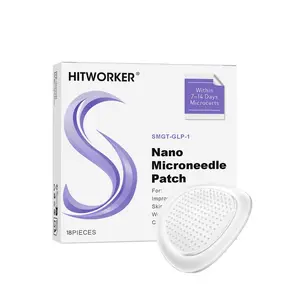 Plant Essence Nano Microneedle Patch, 1 Box Invisible Acne Patch, Pimple Patches, Acne Spot Treatment, Acne Clearing Products, Lightweight Protruding Material Lines, Skin Care Product for Women & Men