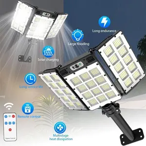 Solar Street Light Outdoor 3 Modes LED Motion Sensor Security Wall Lamp for Garden Yard Porch Decor outdoorfun