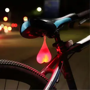 Bike Reflectors LED Bicycle Rear Lights Cycling Balls Tail Light Seat Back Egg Lamp Wireless LED Strobe Lights  IP65 Waterproof Anti-Collision for CarMotorcycle Drone & RC Aircraft BikeNight Essential Waterproof Creative