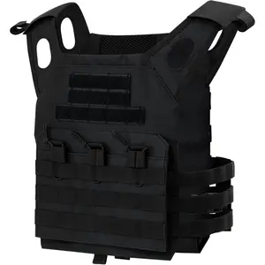 Youth Adjustable Tactical Lightweight Protective Vest - Security Training Chest Protector Gilet for Law Enforcement Gear, Tactical Lightweight Vest