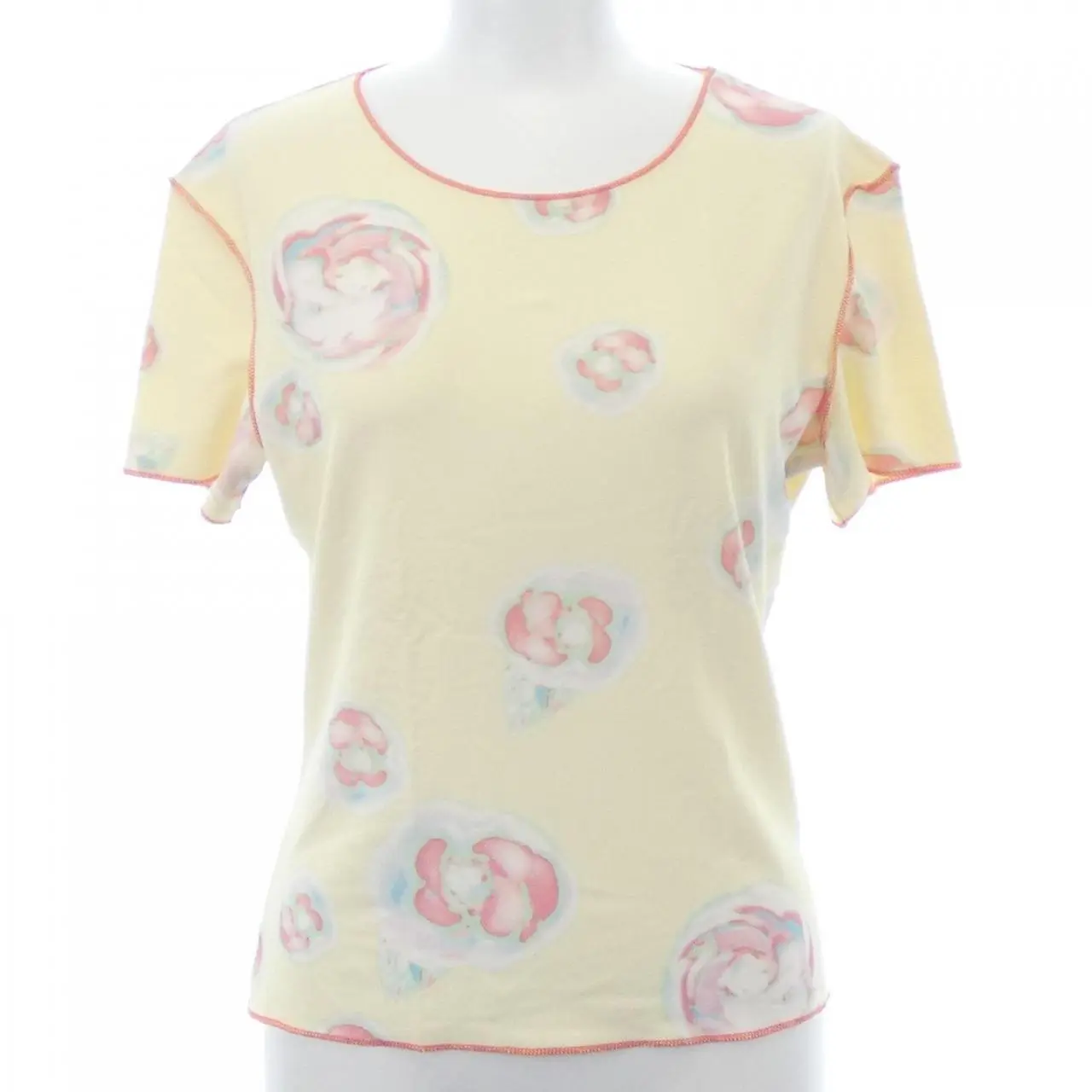 Pre-owned CHANEL Cotton Small Leather Goods T shirt