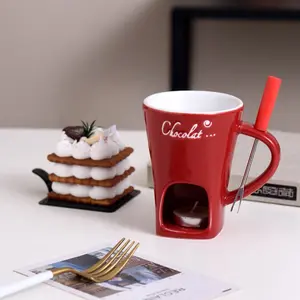 Chocolate Fondue Mug Set