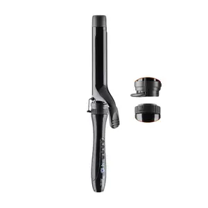 Paul Mitchell Express Ion Clipped 1.25" Detachable Curling Iron, Ion Ceramic, Plug-In, Adjustable, with Storage, for All Hair Types & Professional Results, Adjustable Curling Wand, Ceramic Curling Wand