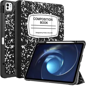 Fintie SlimShell Case for iPad Pro 13-inch (M5/M4, 2025/2024) with Soft TPU Back, Built-in Pencil Holder, Auto-On/Off, iPad Pro 13 Protective Cover