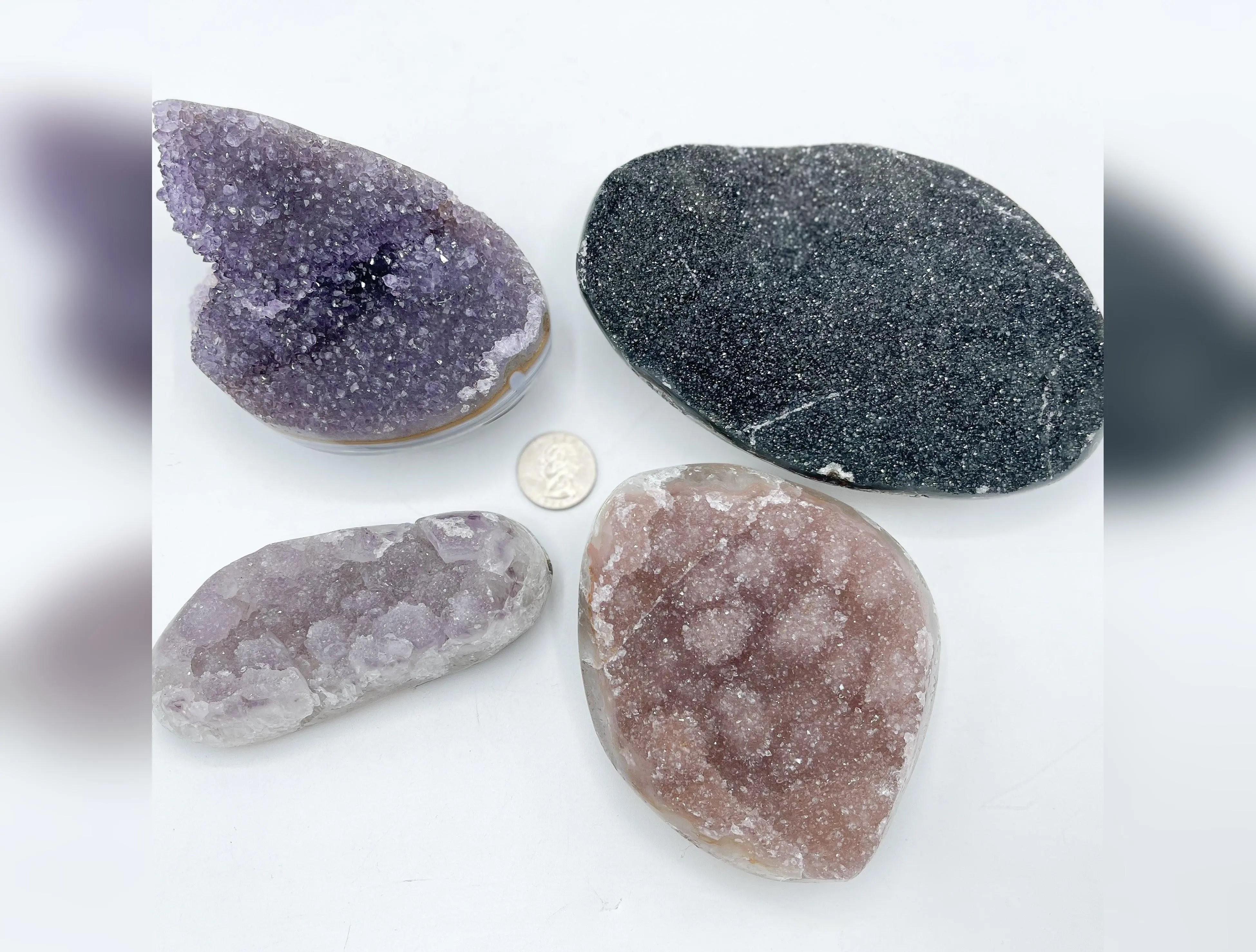 Quartz Crystal Geode | Wholesale | 2kg (4.4lb) Bulk Lot - C