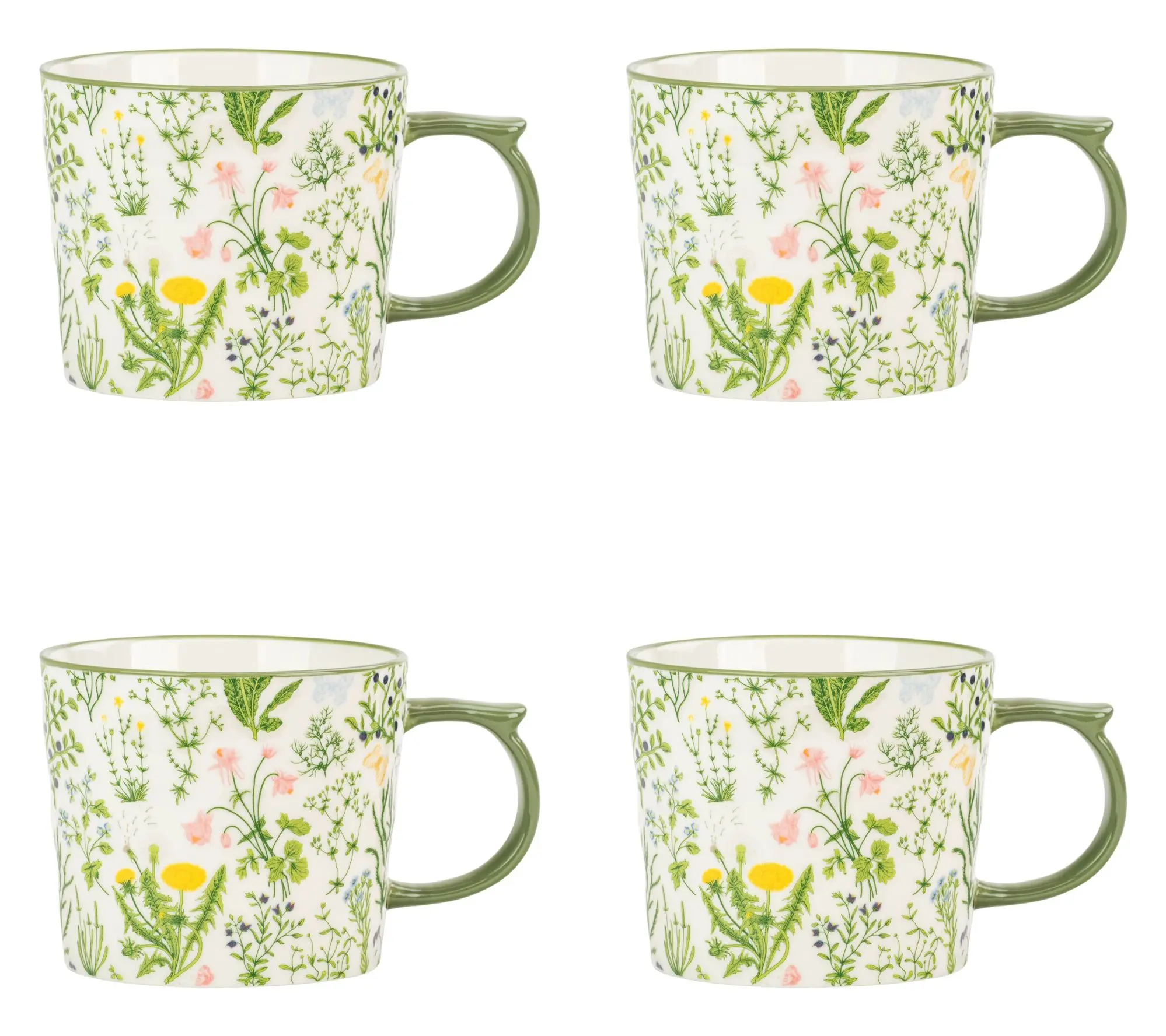 10 Strawberry Street Set of 4 Madison Mug